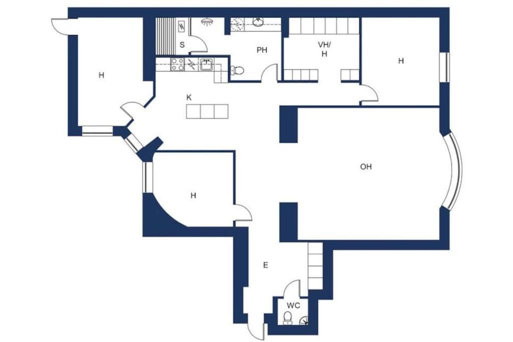 2Ndhomes Stunning 126 M2 3Br Apartment With Sauna In Helsinki City Center Buitenkant foto